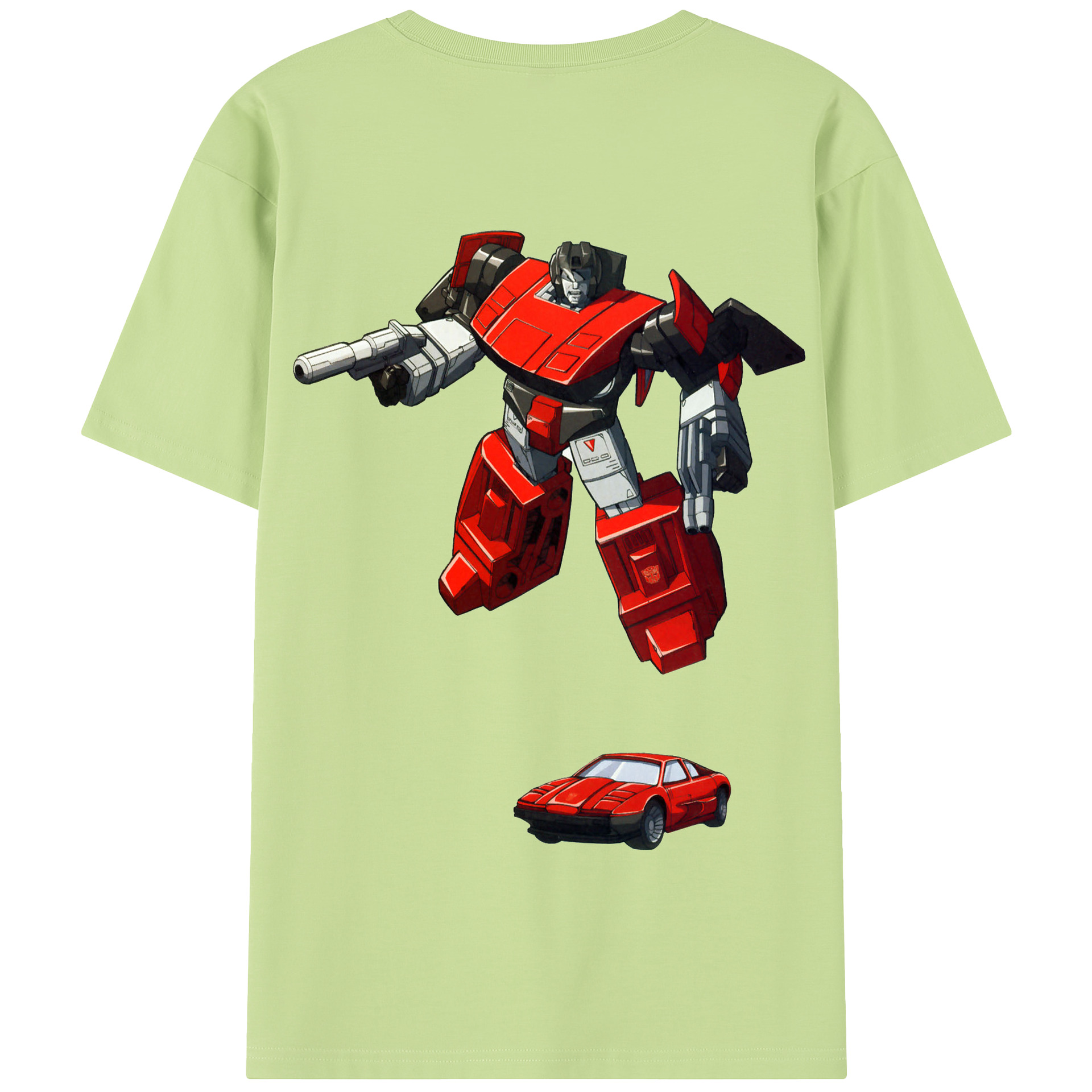 （画像用）  綿100％半袖Tシャツ（背面プリント）